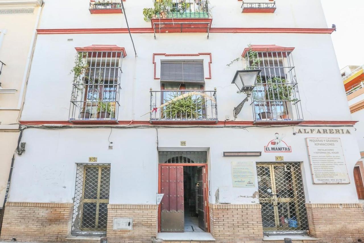 Corazon De Triana. Loft Estiloso Y Confortable. Sevilla Bagian luar foto